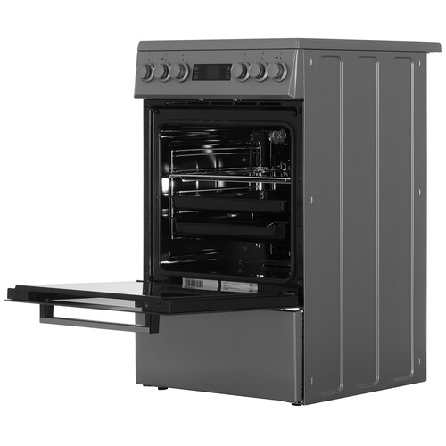 Купить Электрическая плита Indesit ISV5F2HX серебристый  9306998. Характеристики, отзывы и цены в Донецке