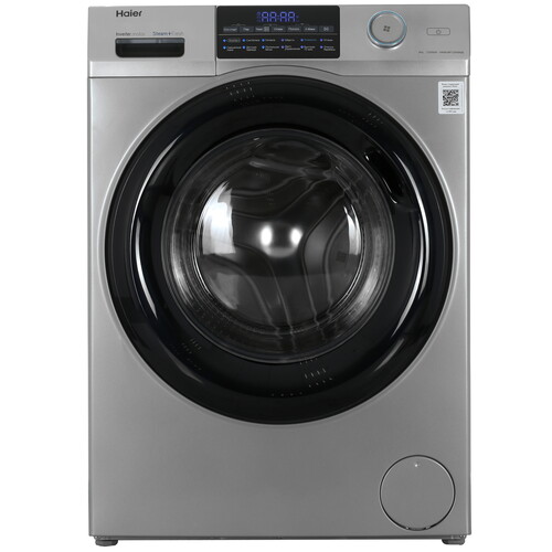 Купить Стиральная машина Haier HW60-BP12959ASE серебристый  9189737. Характеристики, отзывы и цены в Донецке