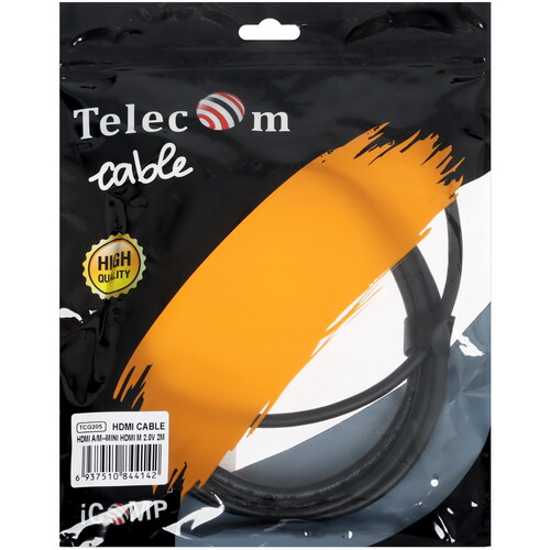 Купить Кабель  Telecom HDMI - mini HDMI, 2 м  5471421. Характеристики, отзывы и цены в Донецке