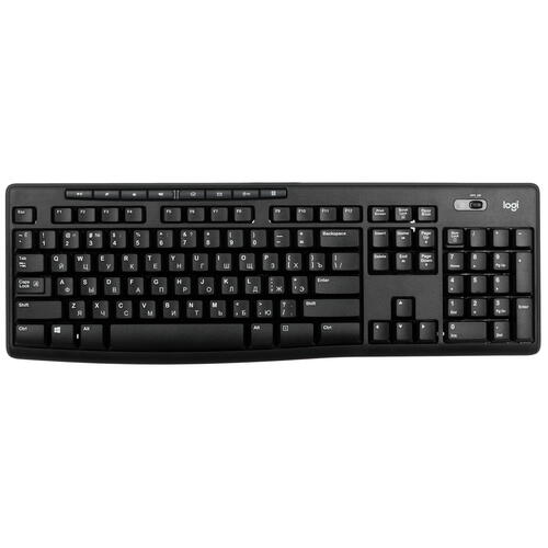 Купить Клавиатура+мышь беспроводная   Logitech MK270 черный  5408445. Характеристики, отзывы и цены в Донецке