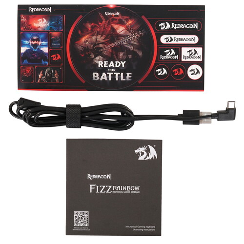 Купить Клавиатура  проводная Redragon Fizz  9230489. Характеристики, отзывы и цены в Донецке