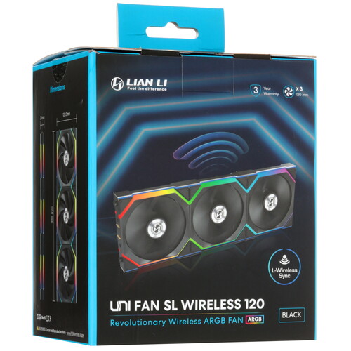 Купить Комплект вентиляторов LIAN LI UNI FAN SL WIRELESS 120  5604340. Характеристики, отзывы и цены в Донецке