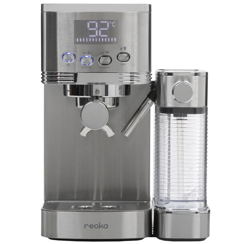 Купить Кофеварка рожковая Reoka RKEM-650 серый  9127244. Характеристики, отзывы и цены в Донецке