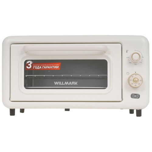 Купить Мини-печь WILLMARK WO-121CR белый  9269546. Характеристики, отзывы и цены в Донецке