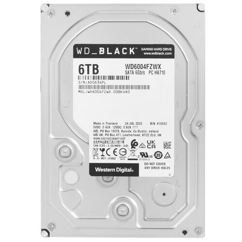 Купить 6 ТБ Жесткий диск WD Black [WD6004FZWX]  5452639. Характеристики, отзывы и цены в Донецке