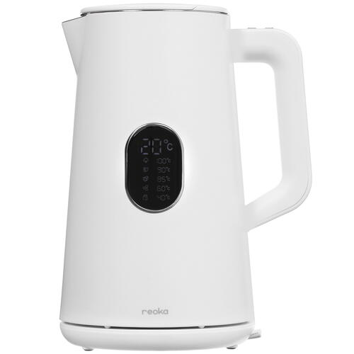 Купить Электрочайник Reoka RKEK-01TSW белый  9973901. Характеристики, отзывы и цены в Донецке