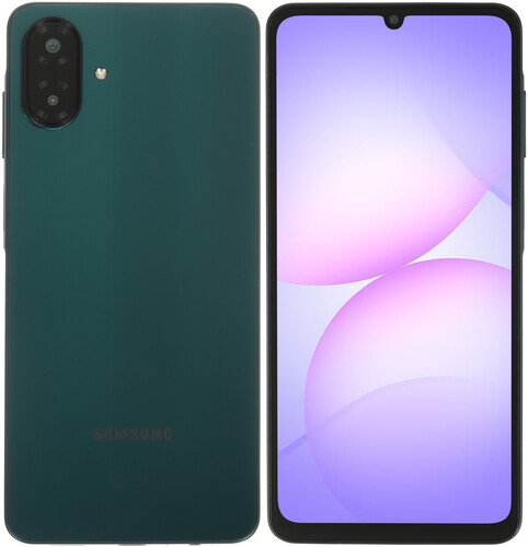Купить 6.7" Смартфон Samsung Galaxy A07 128 ГБ зеленый  5636594. Характеристики, отзывы и цены в Донецке