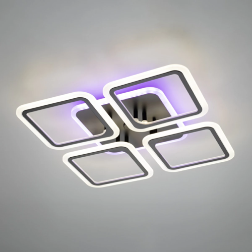 Купить Люстра Citilux Марсель Смарт CL232A145E RGB белый, коричневый  5499119. Характеристики, отзывы и цены в Донецке