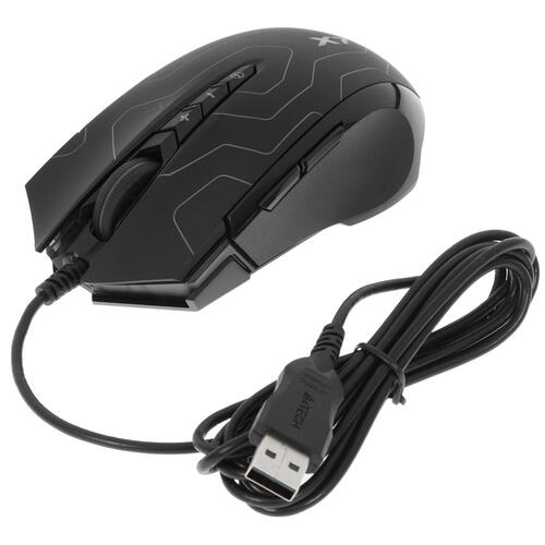 Купить Мышь проводная A4Tech X89 Maze  черный  1391607. Характеристики, отзывы и цены в Донецке