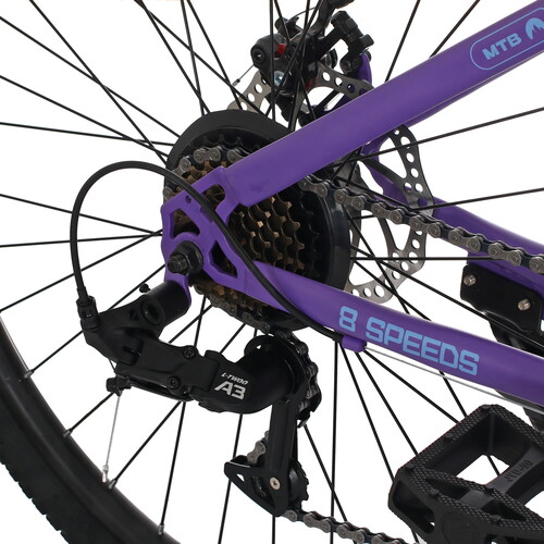 Купить Велосипед HIPER FOX HB-0033 фиолетовый  5495225. Характеристики, отзывы и цены в Донецке