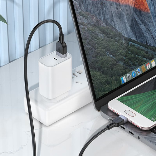 Купить Кабель Hoco USB Type-C - USB Type-C черный  5603636. Характеристики, отзывы и цены в Донецке