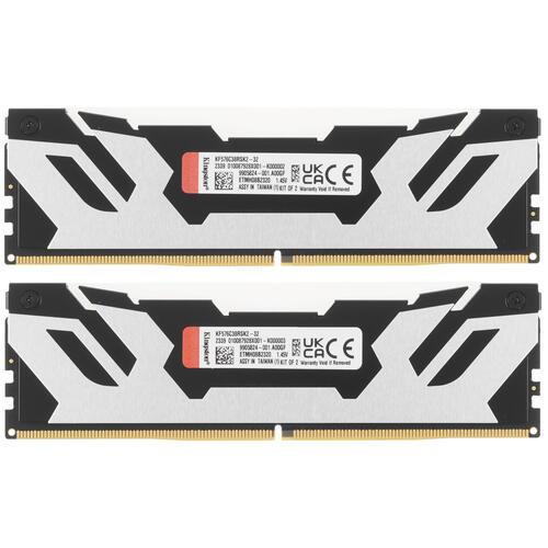 Купить Оперативная память Kingston FURY Renegade Silver [KF576C38RSK2-32] 32 ГБ  5436357. Характеристики, отзывы и цены в Донецке