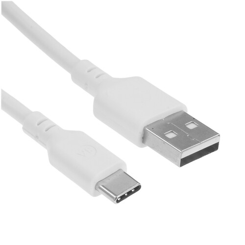 Купить Кабель круглый Cablexpert USB Type-C - USB 2.0 Type-A белый 1 м  9247857. Характеристики, отзывы и цены в Донецке
