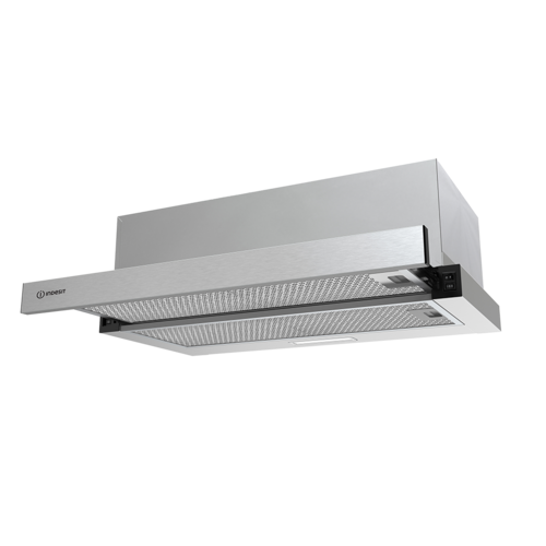 Купить Вытяжка телескопическая Indesit INT 64R IX серебристый/серебристый  9279003. Характеристики, отзывы и цены в Донецке