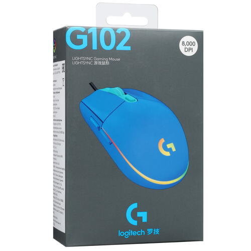 Купить Мышь проводная Logitech G102 LIGHTSYNC  5068098. Характеристики, отзывы и цены в Донецке