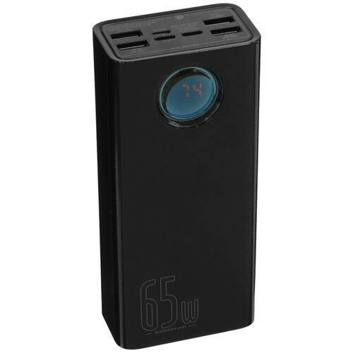 Купить Портативный аккумулятор Baseus Amblight Quick Charge 65W черный  5011589. Характеристики, отзывы и цены в Донецке