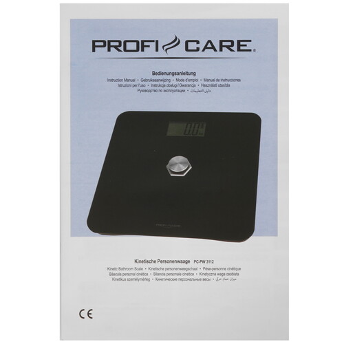 Купить Весы ProfiCare PC-PW 3112 черный  9149399. Характеристики, отзывы и цены в Донецке