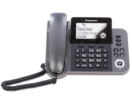 Купить Телефон беспроводной (DECT) Panasonic KX-TGF310RUM  1047137. Характеристики, отзывы и цены в Донецке