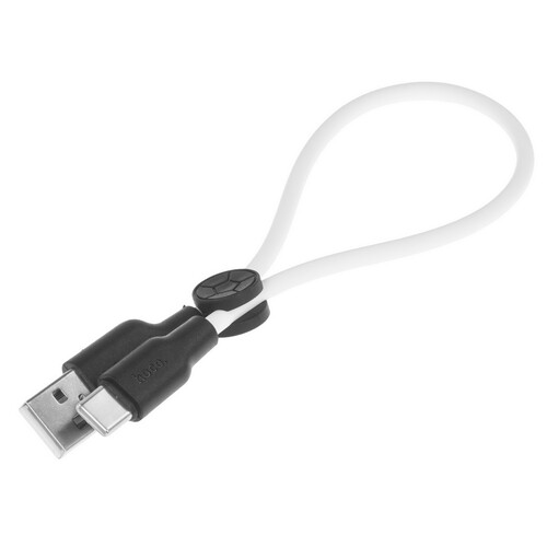 Купить Кабель круглый Hoco USB Type-C - USB 2.0 Type-A белый 0.25 м  9244470. Характеристики, отзывы и цены в Донецке