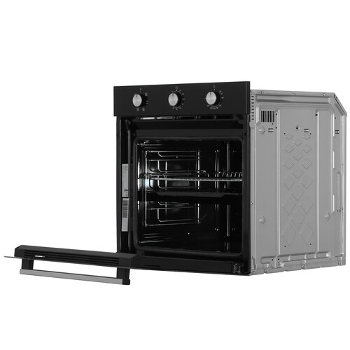 Купить Электрический духовой шкаф Hotpoint HETF 614 JH BL черный  9313180. Характеристики, отзывы и цены в Донецке