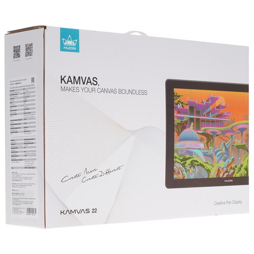 Купить Графический монитор HUION Kamvas 22  1695467. Характеристики, отзывы и цены в Донецке