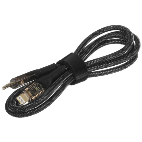Купить Кабель круглый BY Lightning 8-pin - USB Type-C черный 1 м  5482183. Характеристики, отзывы и цены в Донецке