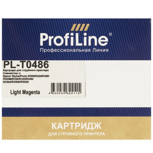 Купить Картридж ProfiLine PL-T0486 светло-пурпурный  9128922. Характеристики, отзывы и цены в Донецке