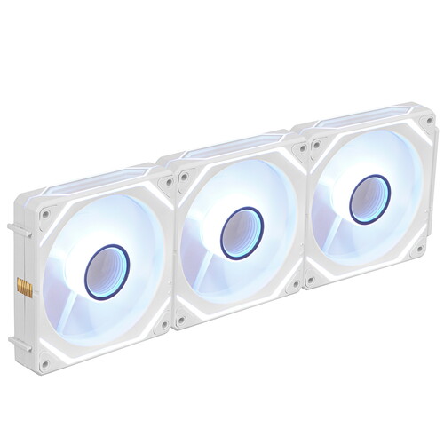 Купить Комплект реверсных вентиляторов JONSBO ZL-120WR [ZL-120WR(3 in 1)] белый  5615639. Характеристики, отзывы и цены в Донецке