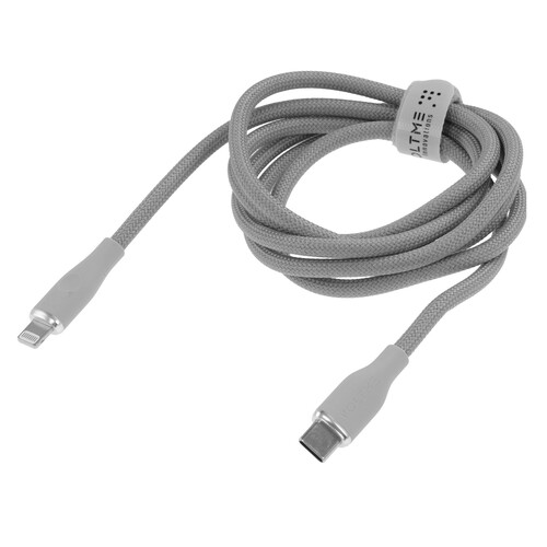 Купить Кабель круглый VOLTME Lightning 8-pin - USB Type-C серый 1.2 м  9210873. Характеристики, отзывы и цены в Донецке