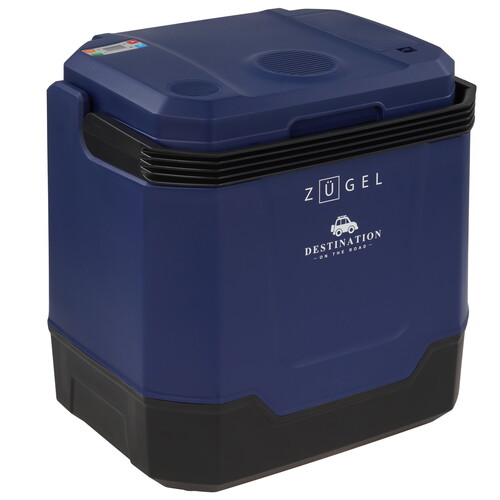 Купить Холодильник автомобильный Zugel ZCR1004 синий  9007574. Характеристики, отзывы и цены в Донецке
