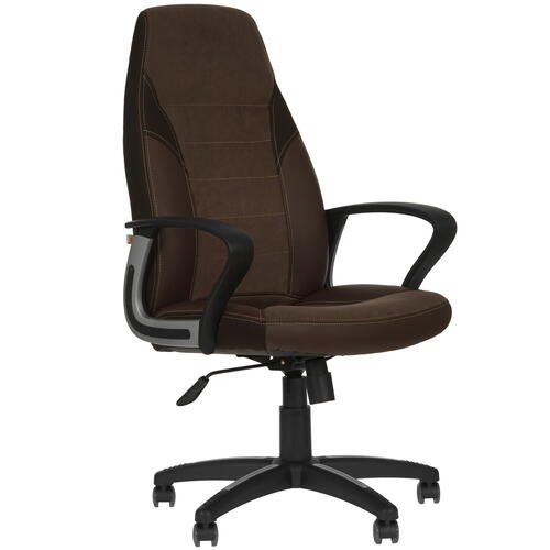 Купить Кресло офисное TetChair INTER коричневый  5330323. Характеристики, отзывы и цены в Донецке