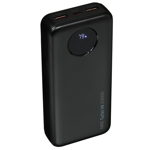 Купить Портативный аккумулятор DEPPA NRG Turbo V4 черный  5605719. Характеристики, отзывы и цены в Донецке