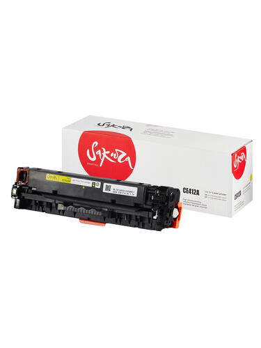 Купить Картридж лазерный SAKURA CE412A желтый, с чипом  7981846. Характеристики, отзывы и цены в Донецке