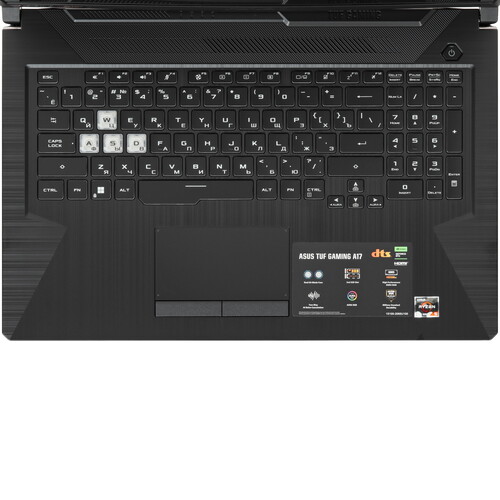 Купить 17.3" Ноутбук ASUS TUF Gaming A17 FA706NF-HX031 черный  5446773. Характеристики, отзывы и цены в Донецке