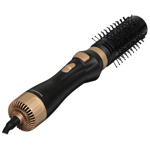 Купить Фен-щетка РЕДМОНД HD1730 черный/золотистый  9227082. Характеристики, отзывы и цены в Донецке