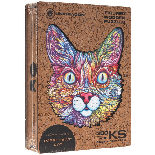 Купить Пазл Unidragon Выразительный Кот KS  9136957. Характеристики, отзывы и цены в Донецке