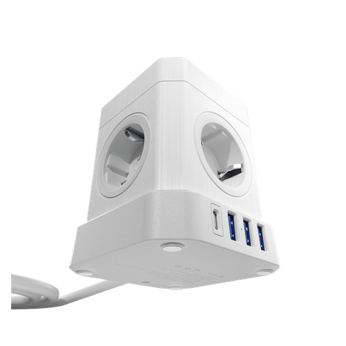 Купить Сетевой фильтр AGNI TP-VE4U5E-C-W белый  9289291. Характеристики, отзывы и цены в Донецке