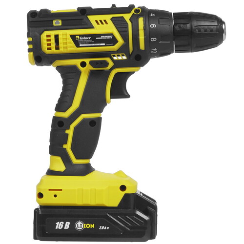 Купить Дрель-шуруповерт Kolner KCD 16-2L  5320432. Характеристики, отзывы и цены в Донецке