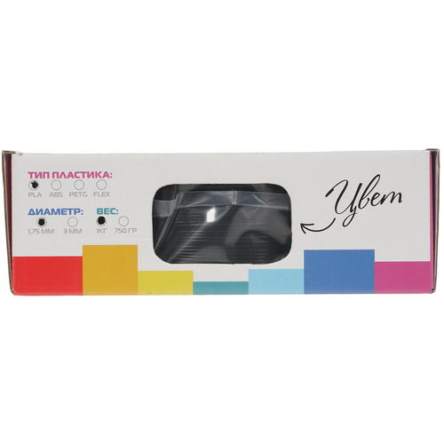 Купить Пластик Funtastique PLA-1KG-BK  1630372. Характеристики, отзывы и цены в Донецке