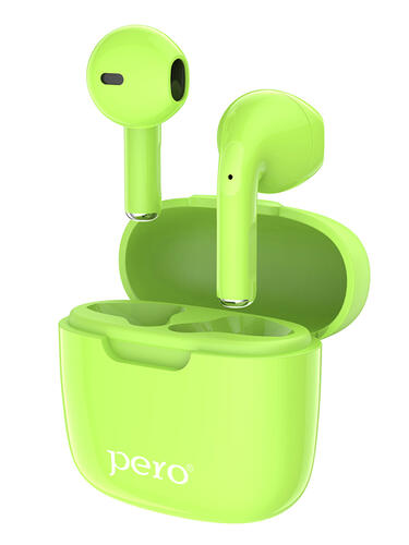 Купить Наушники TWS PERO TWS05 зеленый  5420755. Характеристики, отзывы и цены в Донецке