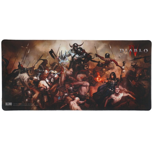 Купить Коврик Blizzard Diablo IV Heroes (XL) разноцветный  5066399. Характеристики, отзывы и цены в Донецке