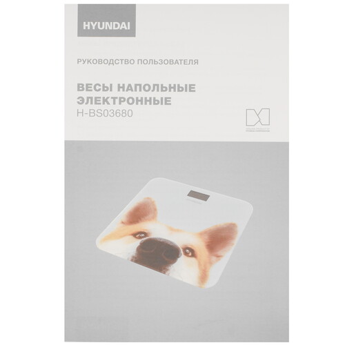 Купить Весы Hyundai H-BS03680 голубой  9211797. Характеристики, отзывы и цены в Донецке