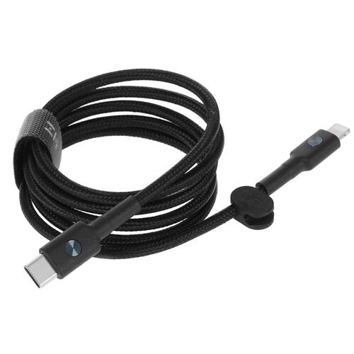 Купить Кабель круглый ZMI Lightning 8-pin MFI - USB Type-C черный 1 м  5099596. Характеристики, отзывы и цены в Донецке