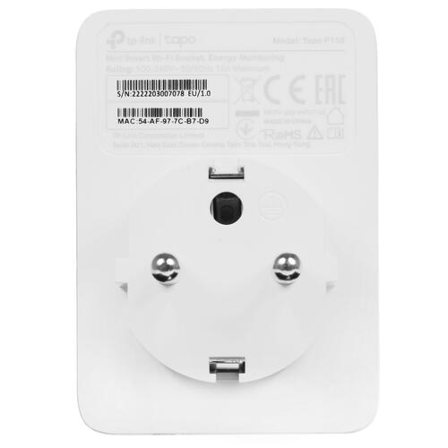 Купить Умная розетка TP-Link Tapo P110  5020271. Характеристики, отзывы и цены в Донецке