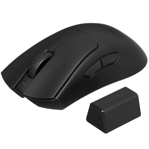 Купить Мышь беспроводная/проводная Razer DeathAdder V3 Pro + HyperPolling Wireless Dongle Bundle  5483479. Характеристики, отзывы и цены в Донецке