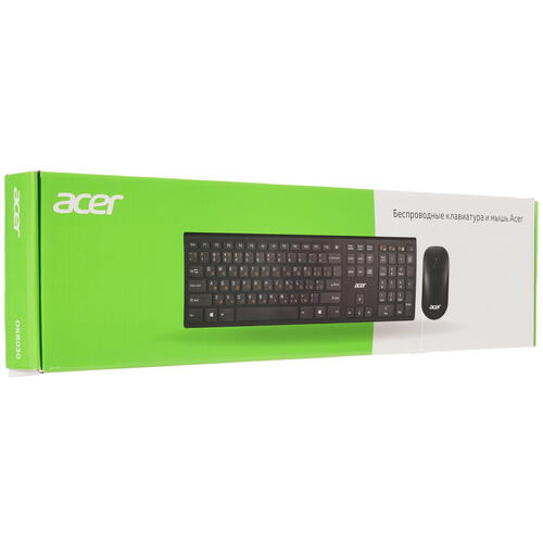 Купить Клавиатура+мышь беспроводная Acer OKR030 черный  4708884. Характеристики, отзывы и цены в Донецке