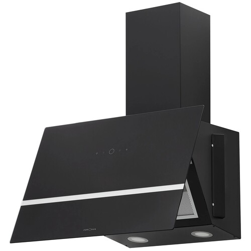 Купить Вытяжка наклонная KRONA BRUNA 600 S черный/серебристый  9138441. Характеристики, отзывы и цены в Донецке