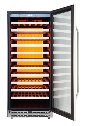 Купить Винный шкаф Cavanova CV102-1TL серебристый  9189163. Характеристики, отзывы и цены в Донецке