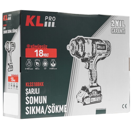 Купить Гайковерт KLPRO KLSS18BHX-20  9154028. Характеристики, отзывы и цены в Донецке