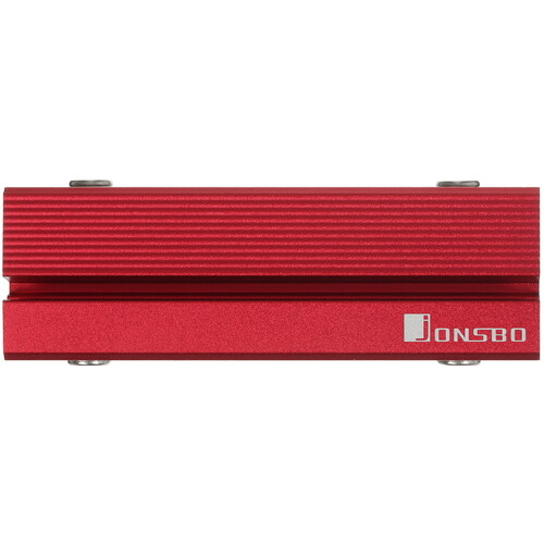Купить Радиатор для SSD M.2 JONSBO M.2-6 Red  9197150. Характеристики, отзывы и цены в Донецке
